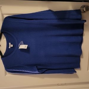 Croft&Barrow Blue Sweater sz 1X